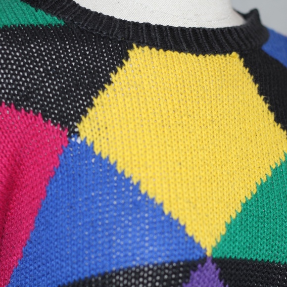 B.E Multi-Color Sweater - Picture 2 of 14